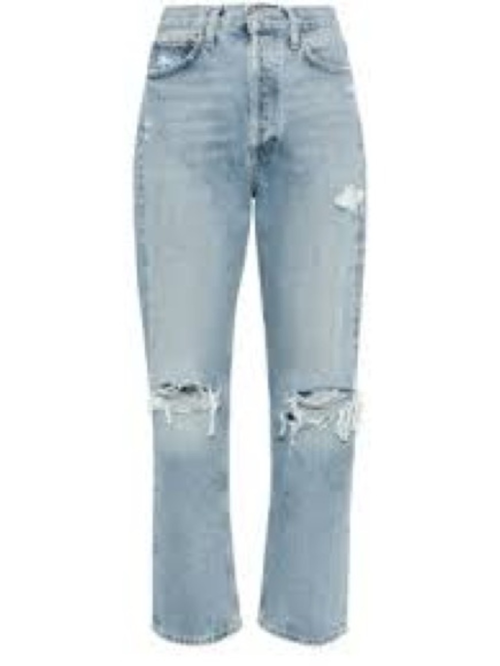 Agolde Light Blue High-Rise Denim Jeans
